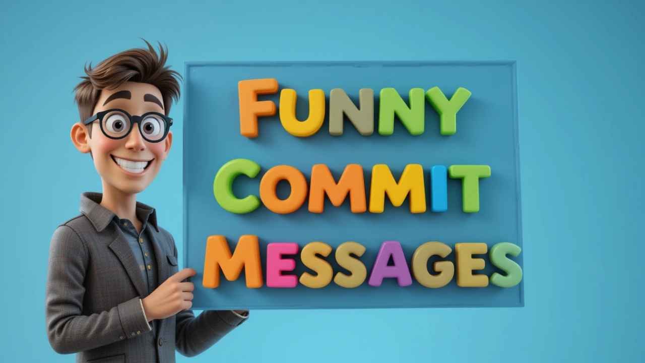 funny commit messages