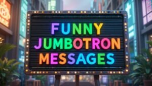 funny jumbotron messages