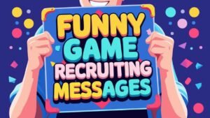 funny game recruiting messages