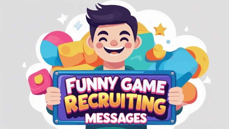 funny game recruiting messages