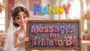 funny messages for bride to be