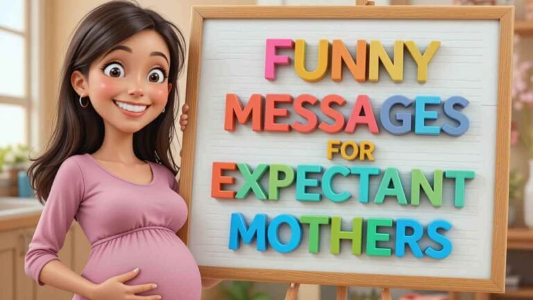 funny messages for expectant mothers