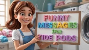 funny messages for tide pods
