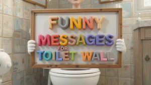 funny messages for toilet wall