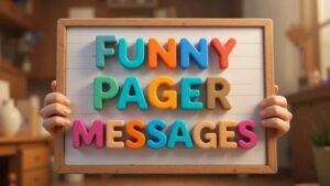 funny pager messages