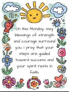 monday blessings and prayers