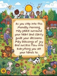 Monday Morning Blessings