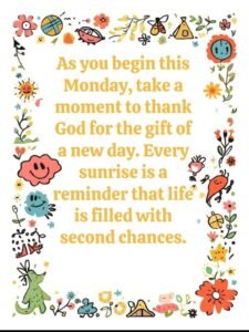 Thankful Monday Blessings