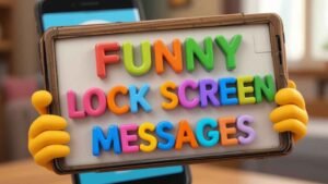 funny lock screen messages