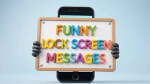 funny lock screen messages