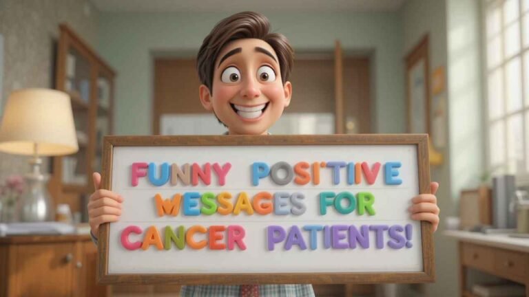 funny positive message for cancer patient