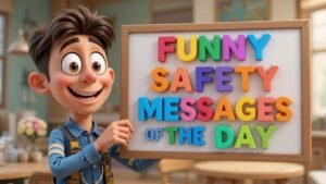 funny safety message of the day
