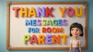 thank you message for room parent