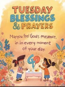 Tuesday Blessings and Prayers