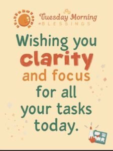 Tuesday Morning Blessings