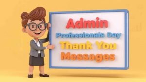 admin professionals day thank you messages