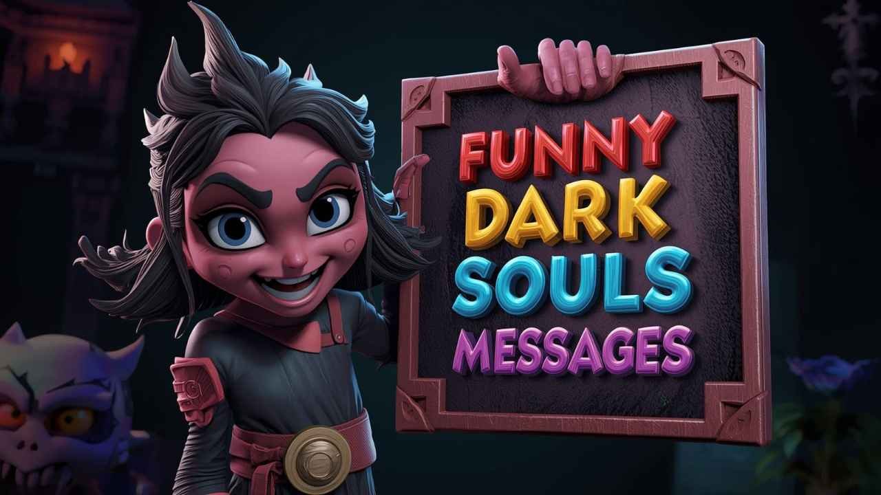 funny dark souls messages