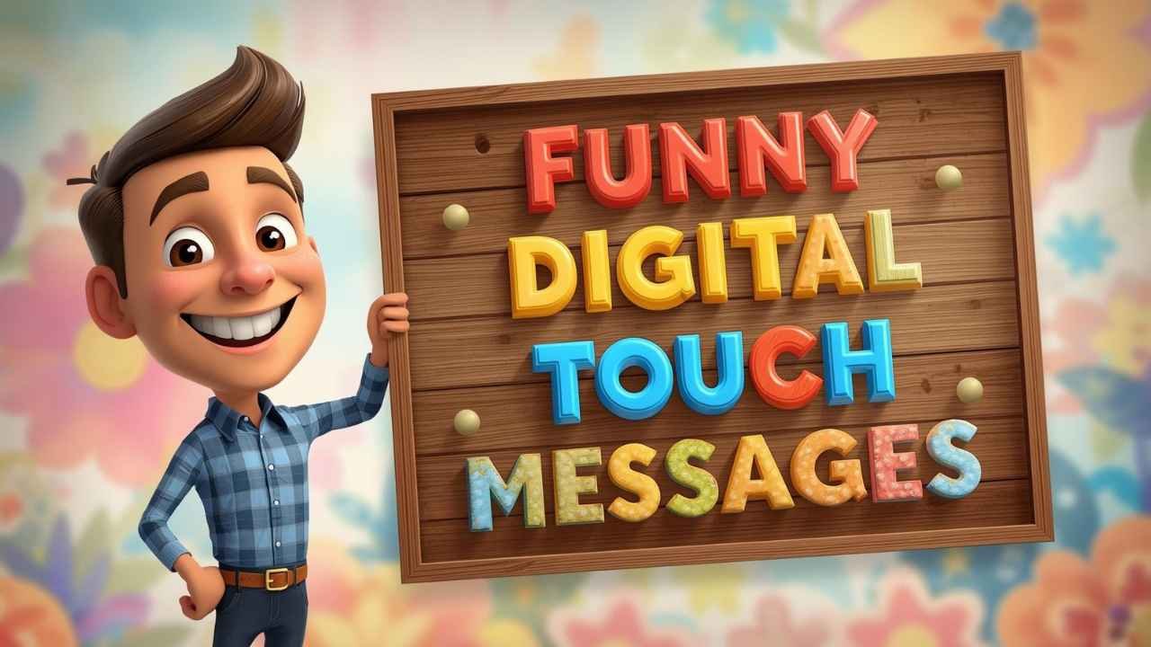 funny digital touch messages