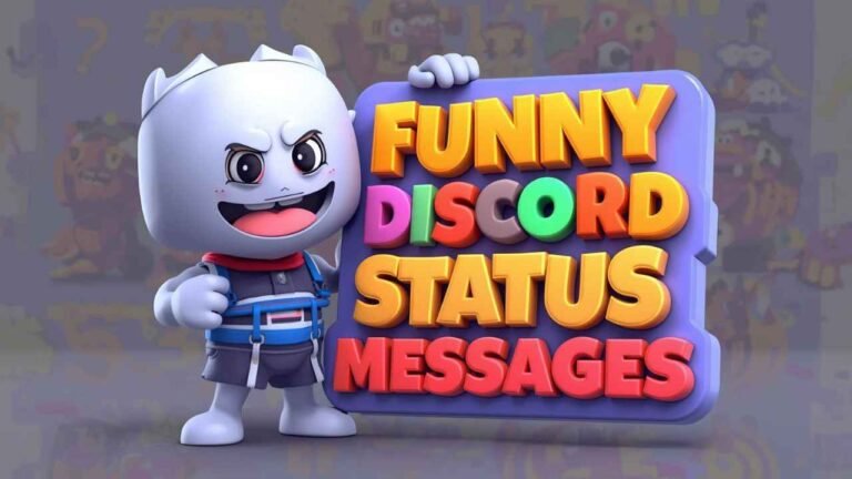funny discord status messages