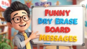 funny dry erase board messages