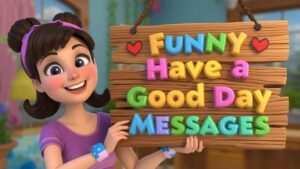 funny have a good day messages
