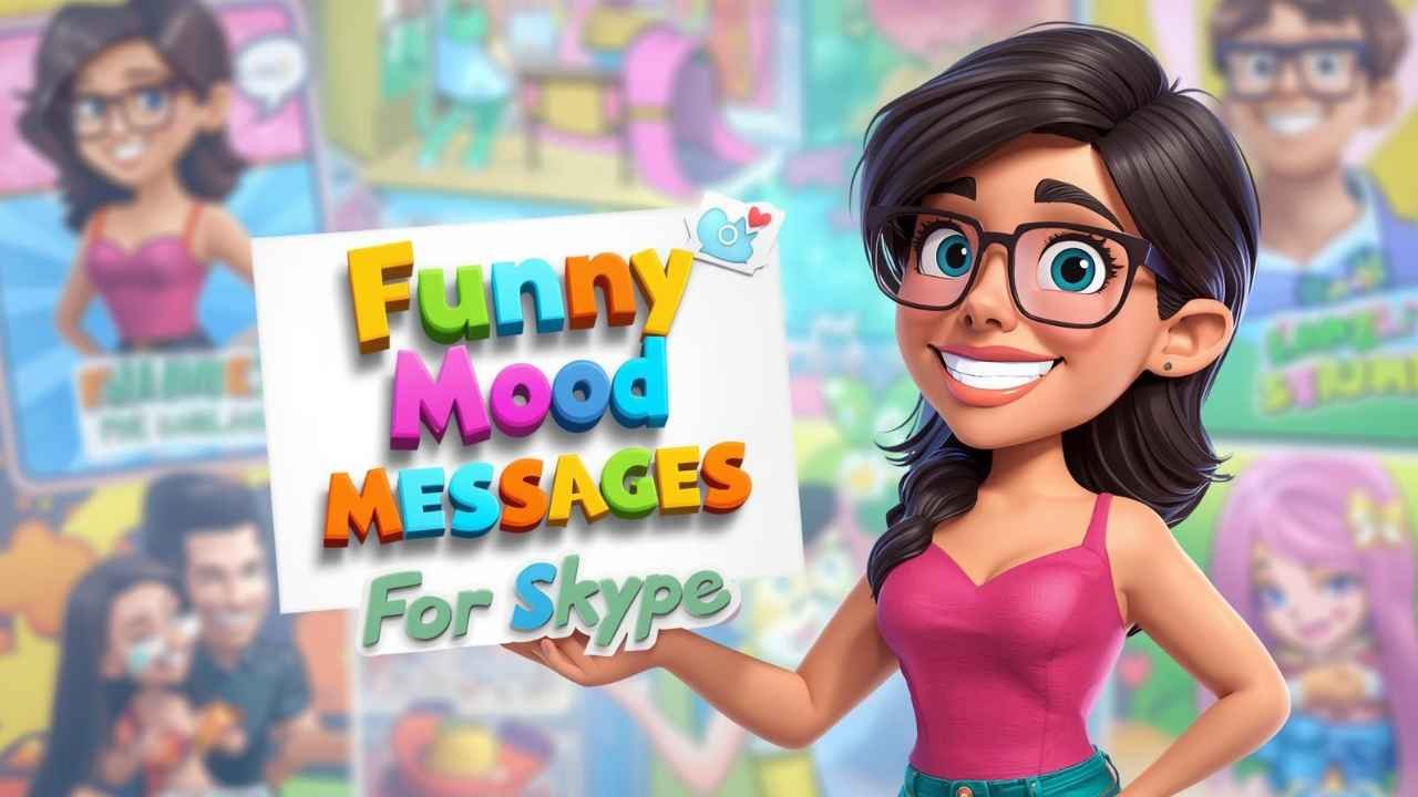 funny mood messages for skype