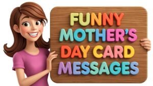 funny mother's day card messages