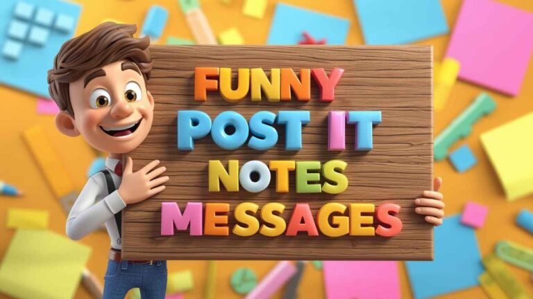 funny post it notes messages