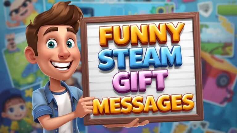 funny steam gift messages