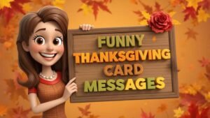 funny thanksgiving card messages