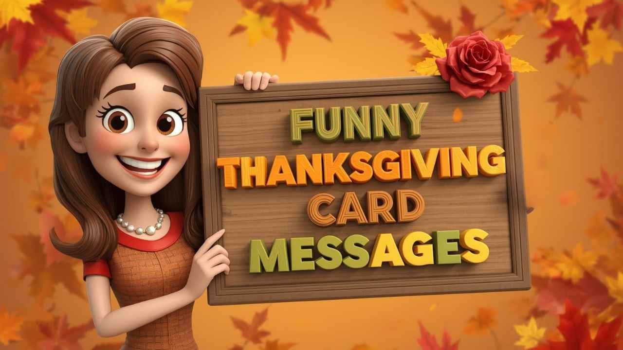 funny thanksgiving card messages