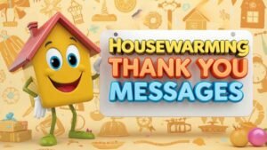 housewarming thank you messages
