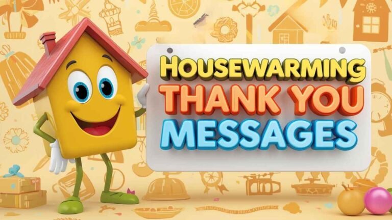 housewarming thank you messages