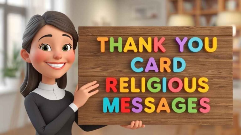thank you card religious messages