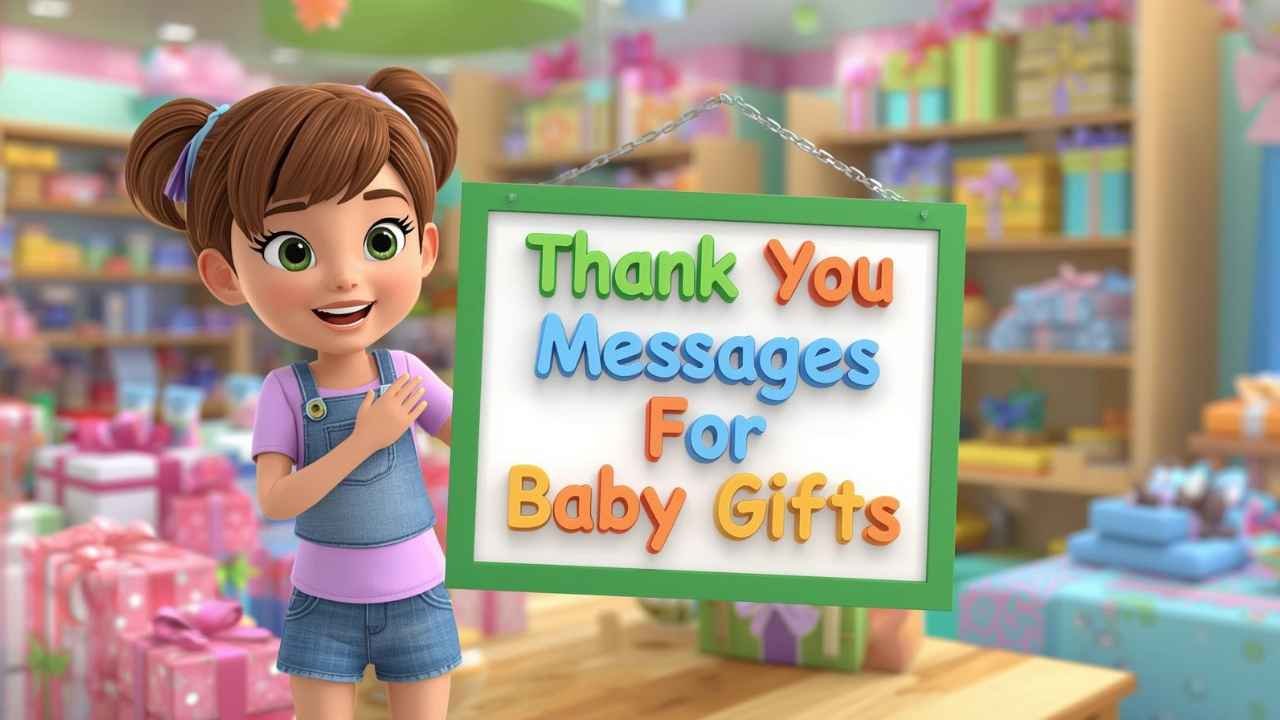 thank you messages for baby gifts