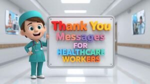 thank you messages for healthcare workers