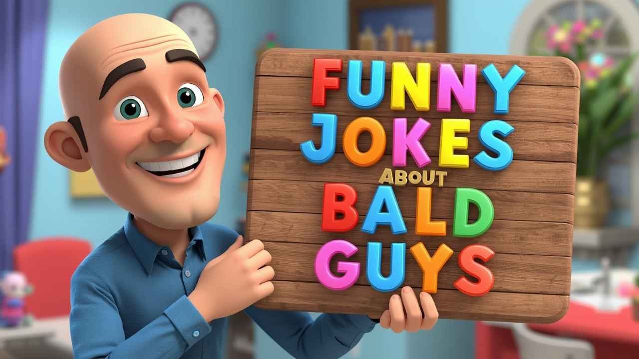 funny jokes about bald guys